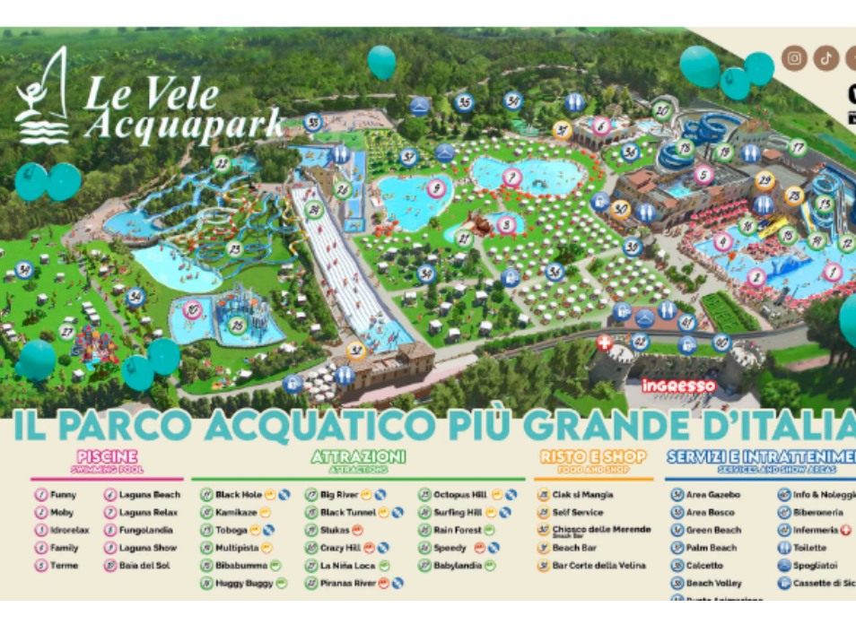 GITA PARCO ACQUATICO  LE VELE 08.07.2026